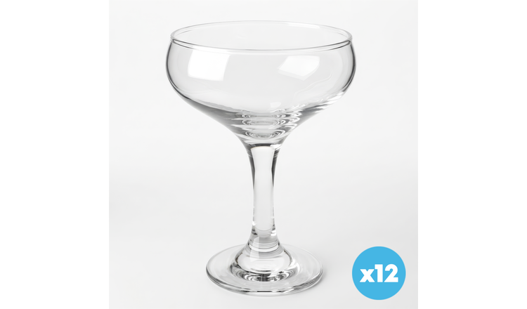 Rink Drink Champagne Saucers - 200ml - Pack of 12