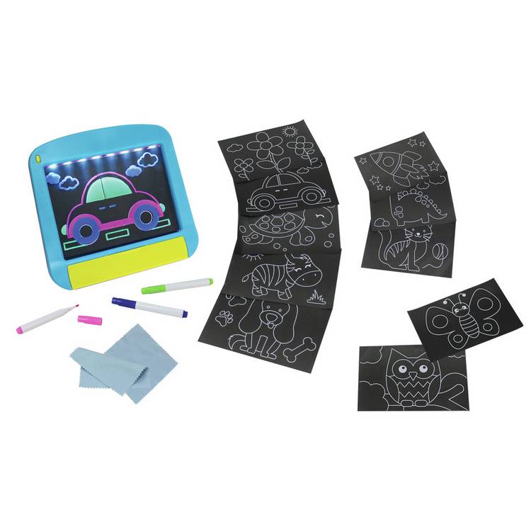 Chad Valley Light Up Drawing Board Tablet 0