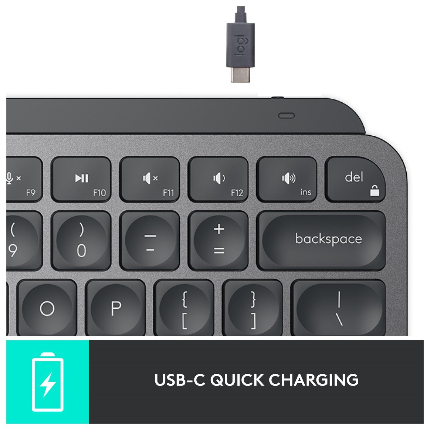 Buy Logitech MX Keys Mini Wireless Keyboard - Graphite | PC