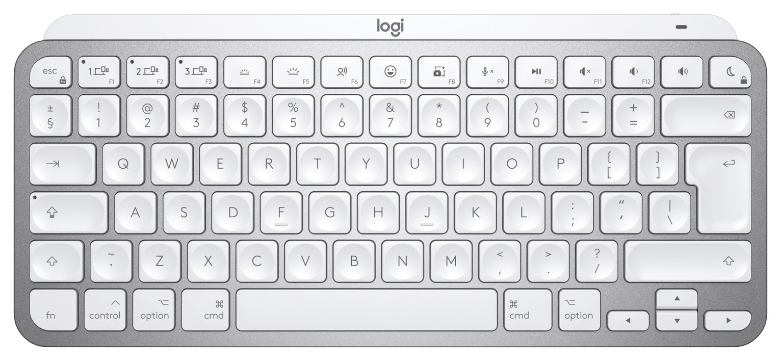 Logitech MX Keys Mini Wireless Keyboard for Mac - Grey