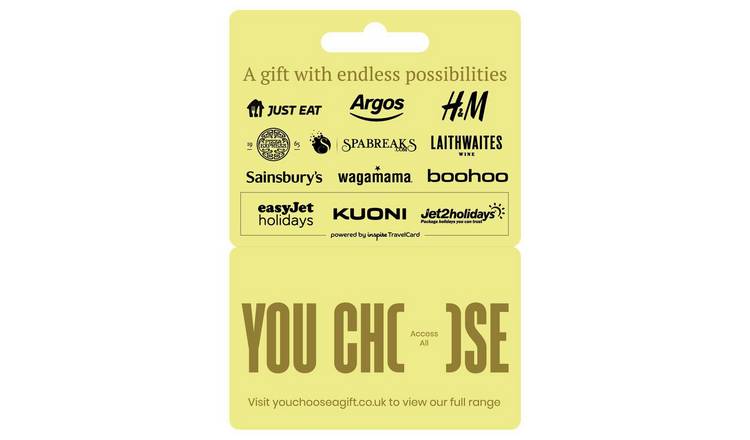You Choose All Access Gift Card