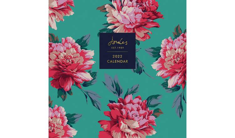 Buy Joules Floral Square Calendar 2022 | Pen sets and stationery | Argos