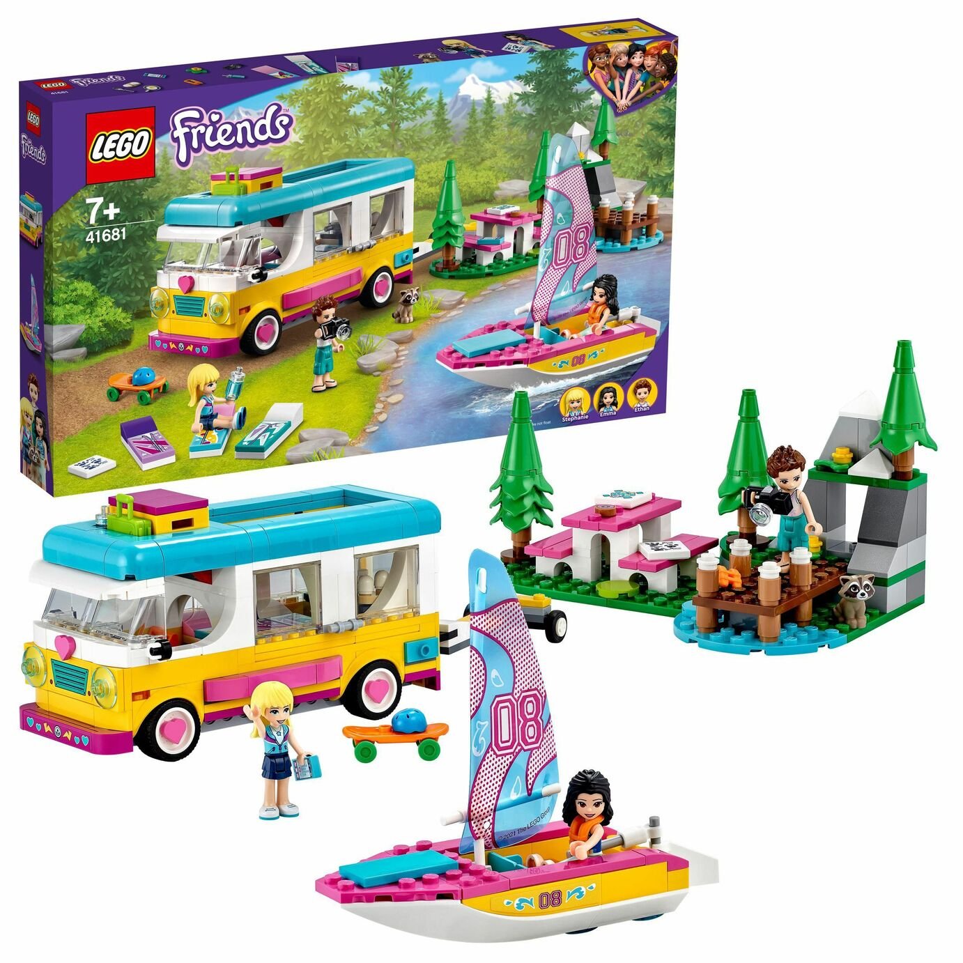 lego friends friendship boat