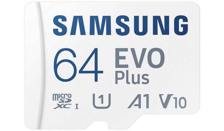Samsung EVO Plus MicroSD Memory Card - 64GB