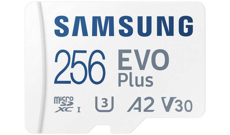 Buy Samsung EVO Plus 130MBs MicroSD Memory Card - 256GB