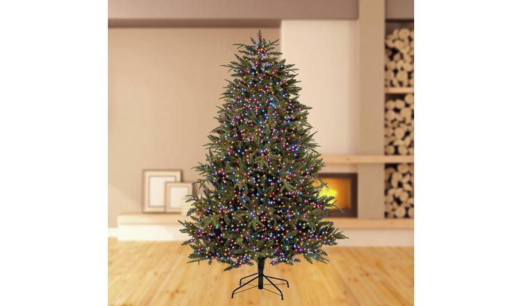 Premier Decorations 2000 Rainbow LED Christmas Tree Lights