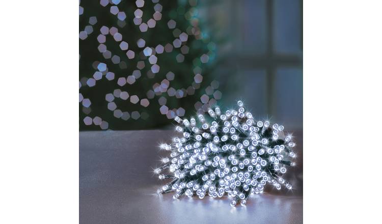 Premier Decorations 1000 White LED Christmas Tree Lights