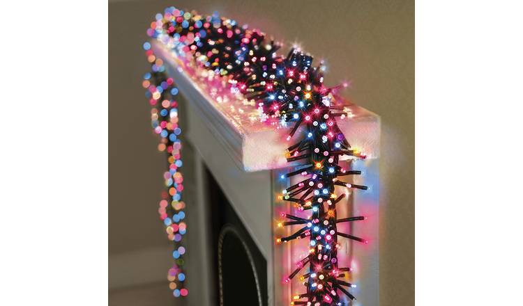 Premier Decorations 960 Rainbow LED Christmas Tree Lights