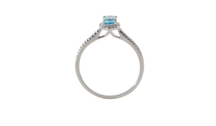 Aquamarine deals ring argos