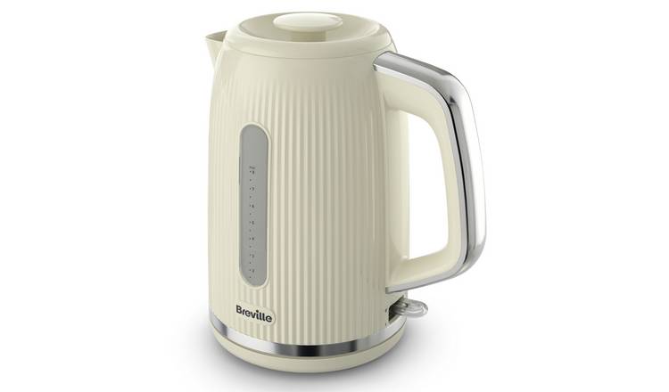 Breville VKJ956 Impressions 1.7L Jug Kettle, Vanilla Cream