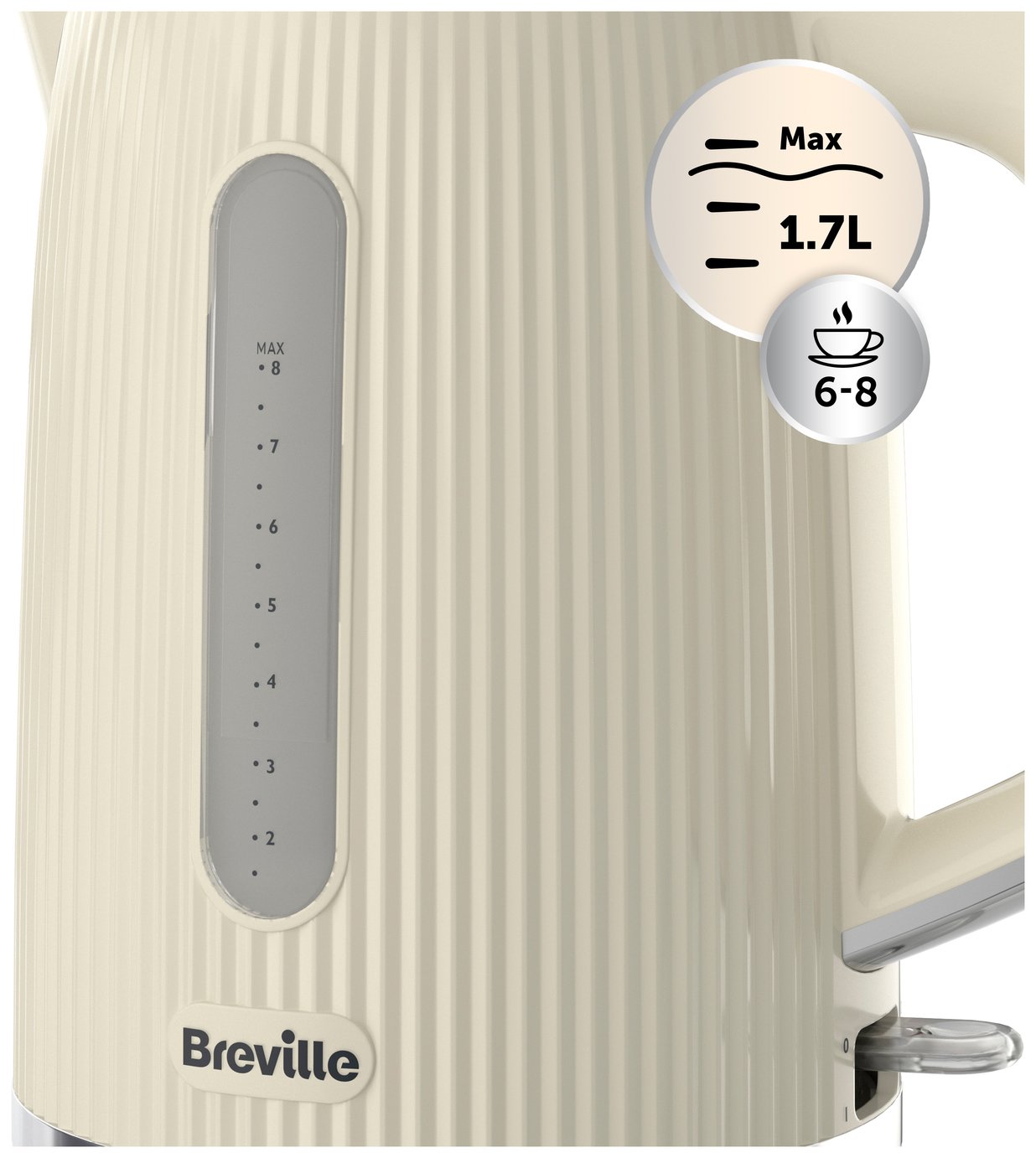 Buy Breville VKT223 Bold Kettle - Cream and Silver | Kettles | Argos