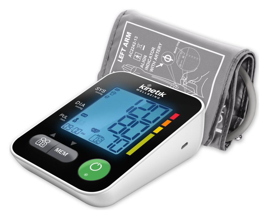 Kinetik Wellbeing Advanced Blood Pressure Monitor- TMB-2080