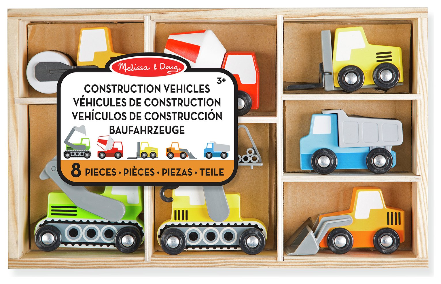 Melissa & Doug Wooden Construction Vehicle