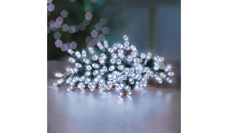 Premier Decorations 1000 White LED Christmas Tree Lights