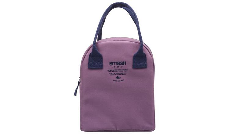 Smash Planet Purple And Navy Lunch Bag