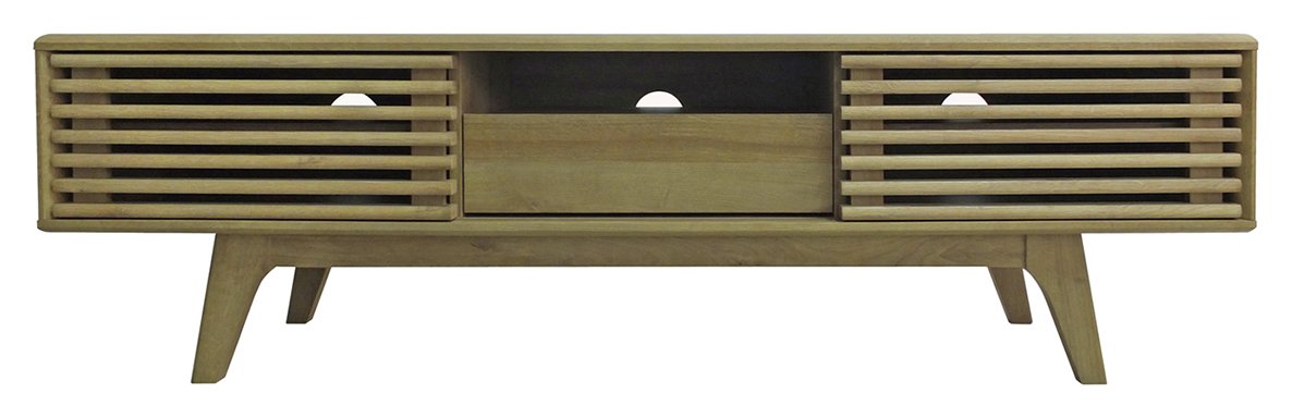 SBN Copen 1 Drawer TV Unit - Oak