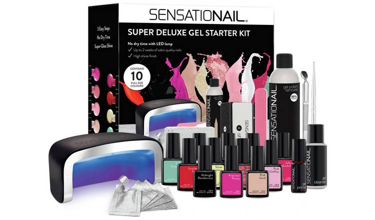 SensatioNail Super Deluxe Nail Polish Starter Kit