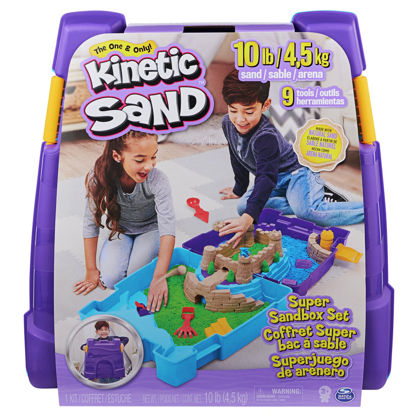 Kinetic Sand Super Sandbox Set review