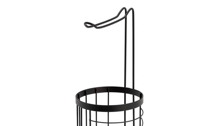 Buy Habitat Toilet Roll Holder - Matt Black