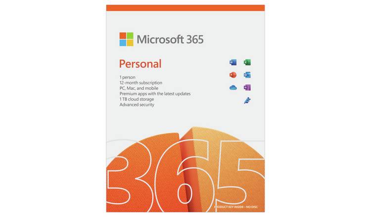 Microsoft 365 Personal - 1 Year 1 Users