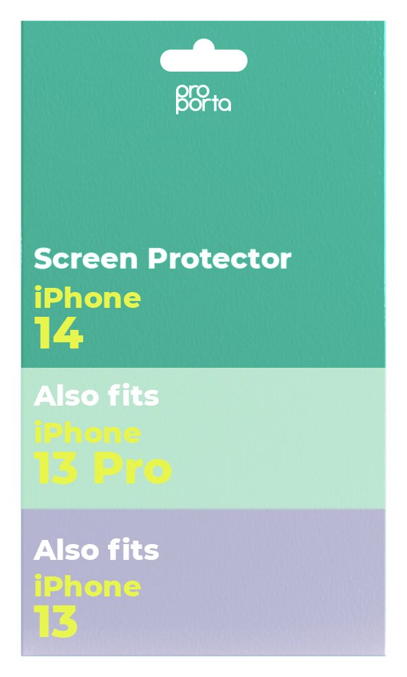 Proporta iPhone 13/13 Pro/14 Glass Screen Protector