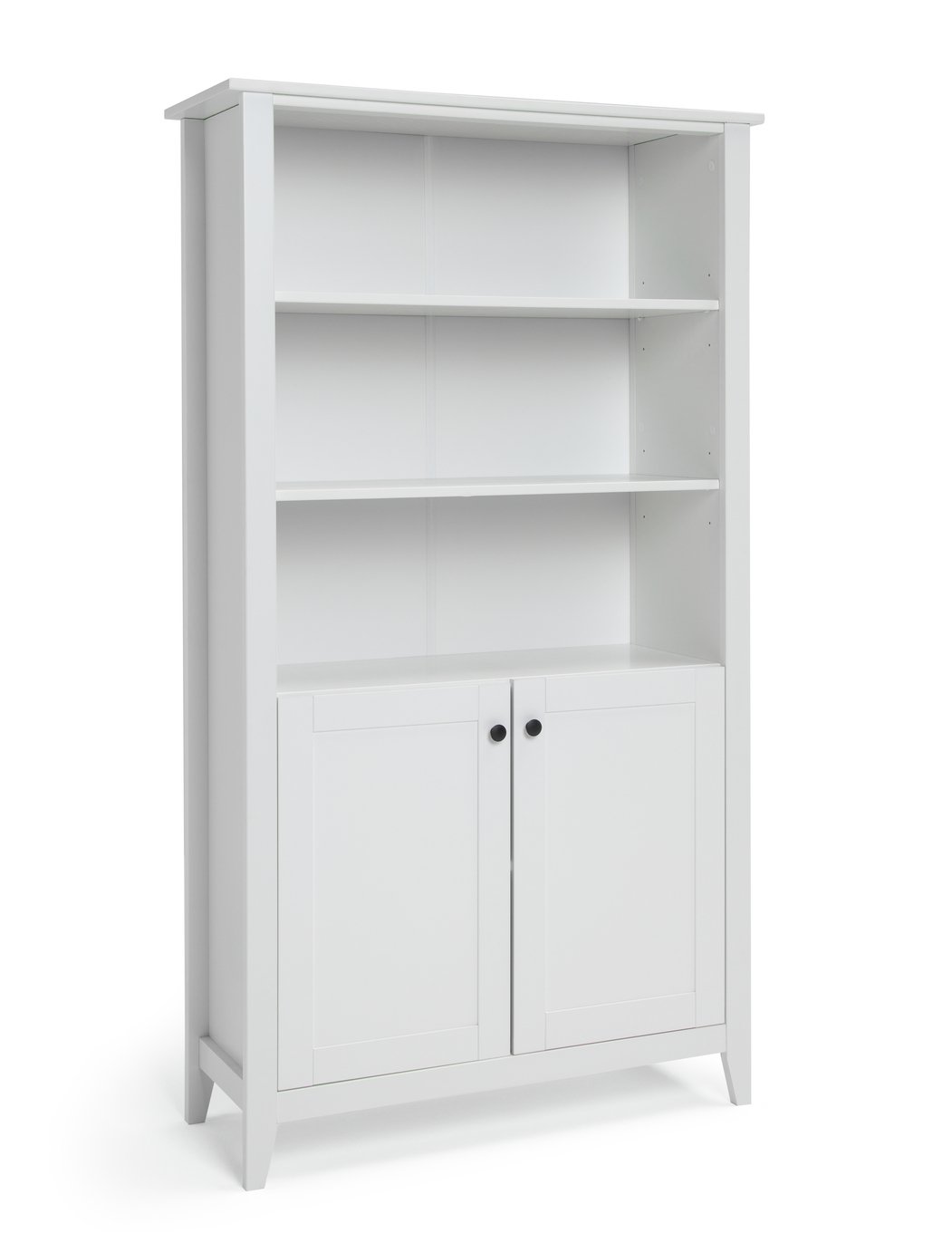 Habitat Minato Wide Bookcase - White