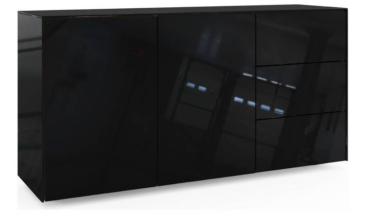 Argos black deals sideboard