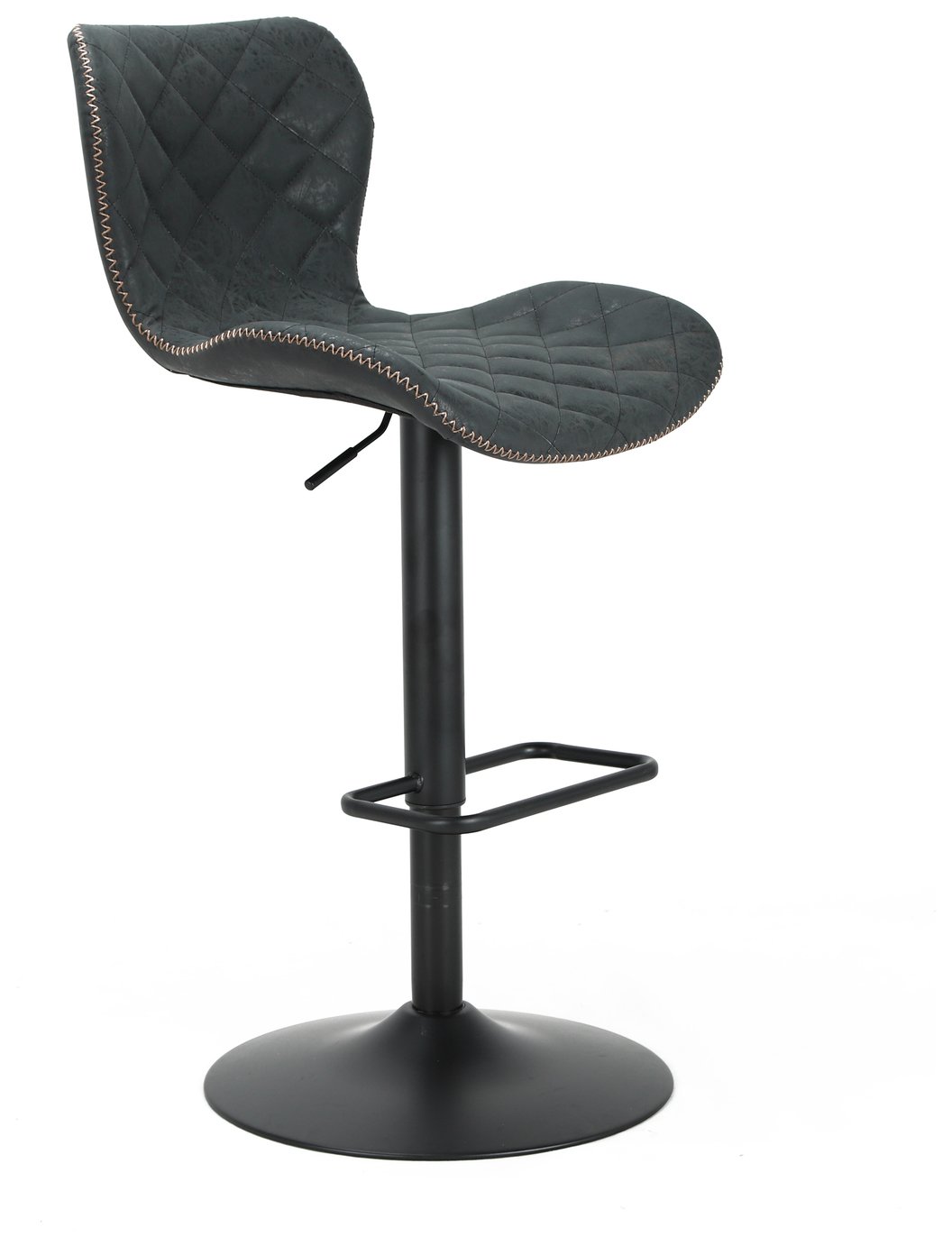 SBN Fern Gas Lift Bar Stool - Charcoal