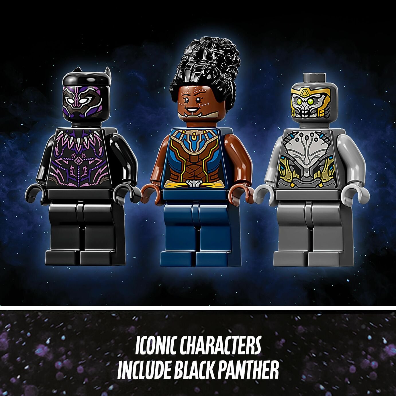 argos black panther lego