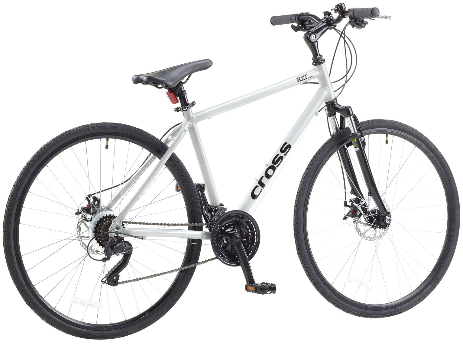 Cross 28inch RXT1000 Alloy Mens FS Hybrid Bike