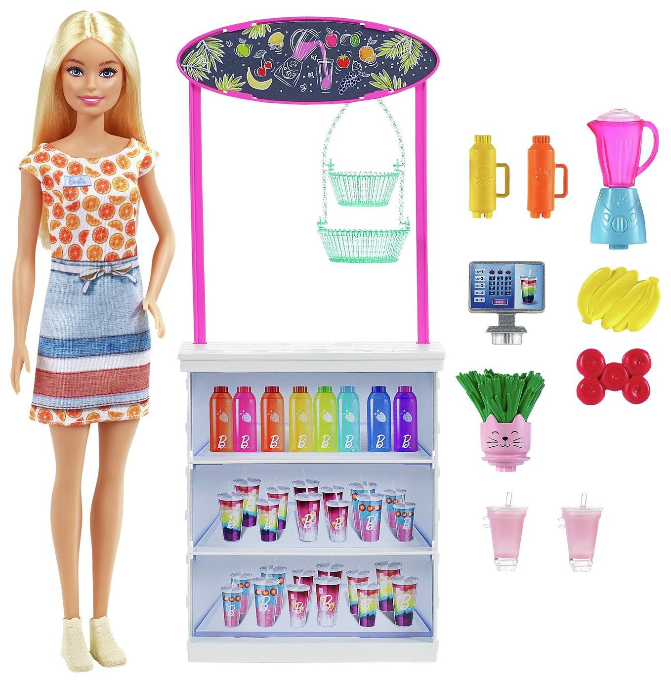 Barbie Smoothie Bar Playset with Barbie Doll and Accessories review