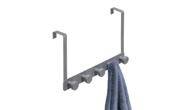 Buy Argos Home Pack of 3 over the door hooks - Stainless Steel