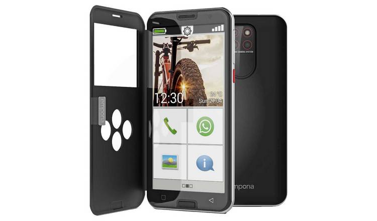 Buy Sim Free Emporiasmart 5 32gb Mobile Phone Black Sim Free Phones Argos