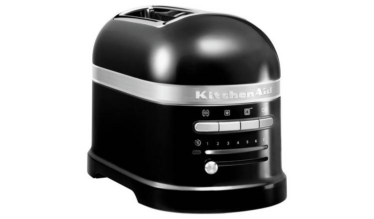 KitchenAid 5KMT2204BOB Artisan 2 Slice Toaster - Black