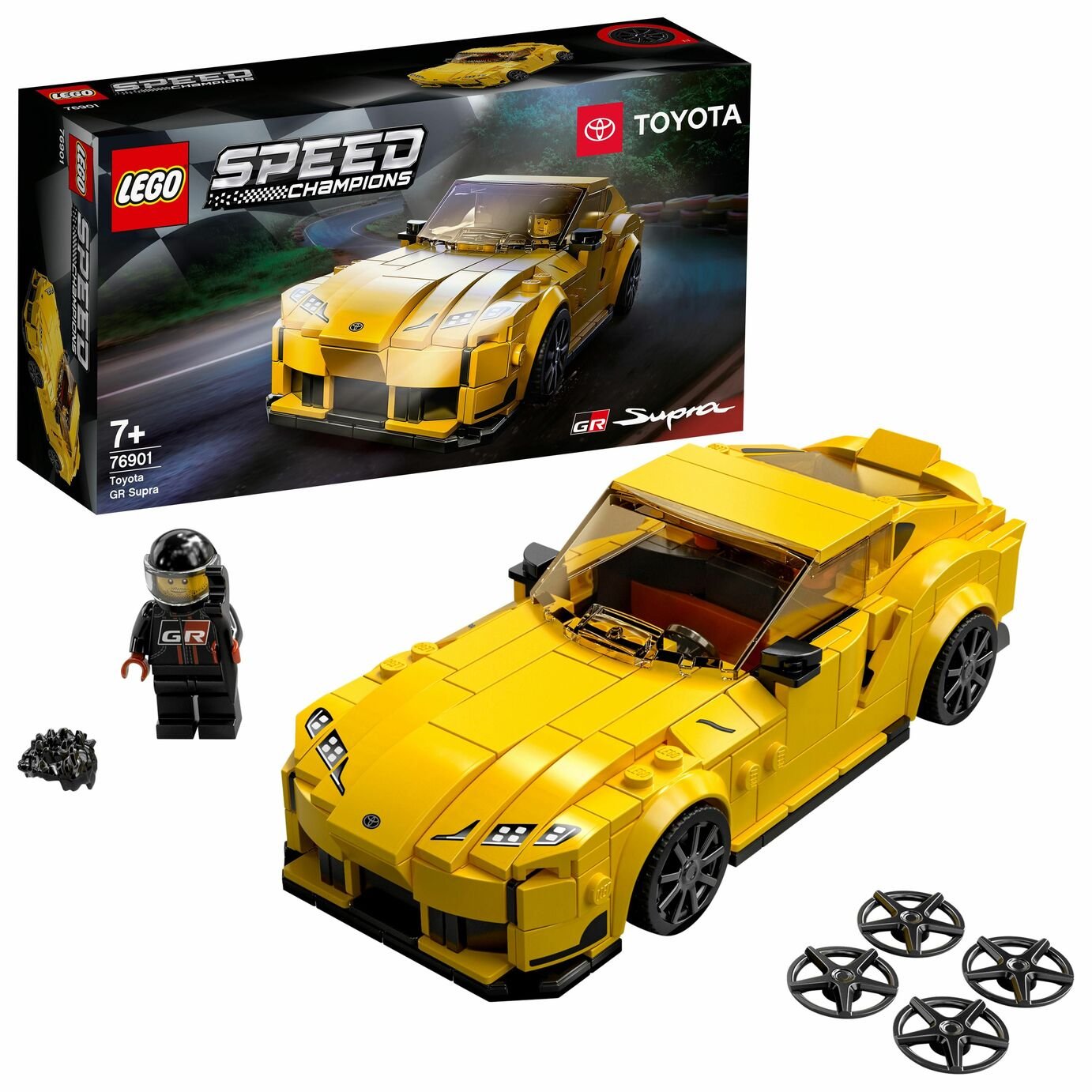LEGO Speed Champions Toyota GR Supra Racing Car Toy 76901 review