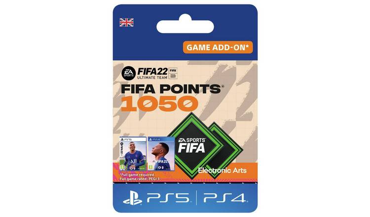 FIFA 22 Ultimate Team - 1050 FIFA Points - PlayStation