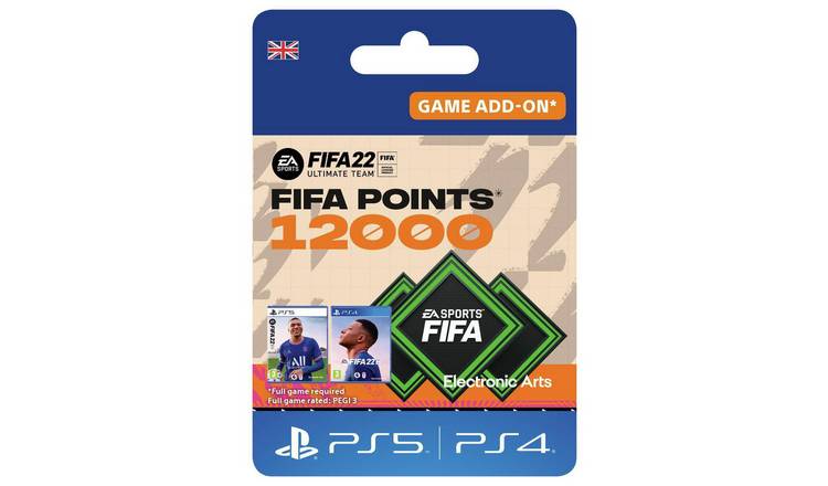 FIFA 22 Ultimate Team - 12000 FIFA Points - PlayStation