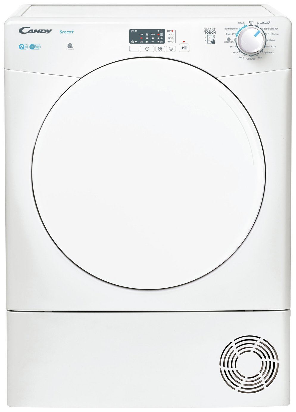 Candy CSEC9LF-80 9KG Condenser Tumble Dryer - White
