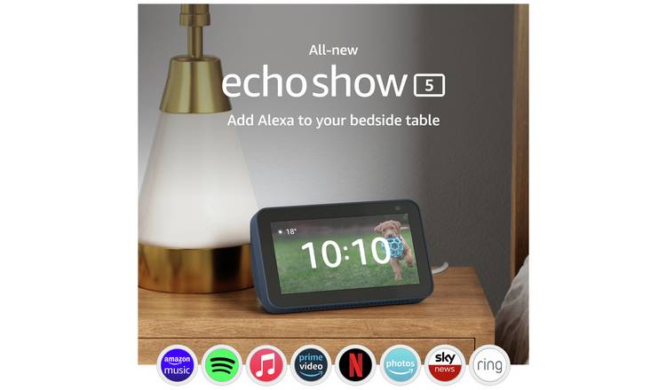 Amazon Echo Show 5 ( 2Nd Gen) Smart Display With Alexa -Blue 1