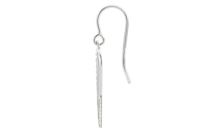 Buy Revere Sterling Silver Wing Drop Earrings | Womens earrings