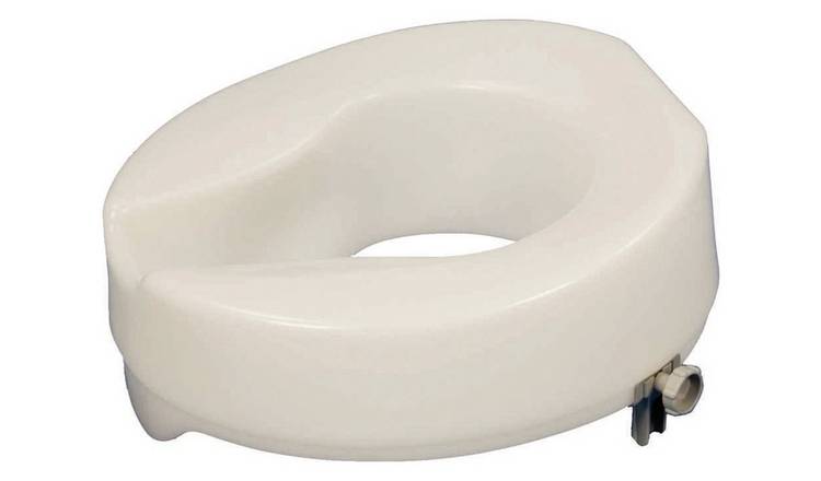 Aidapt Ashby Quick Fit Raised Toilet Seat - 4 Inch