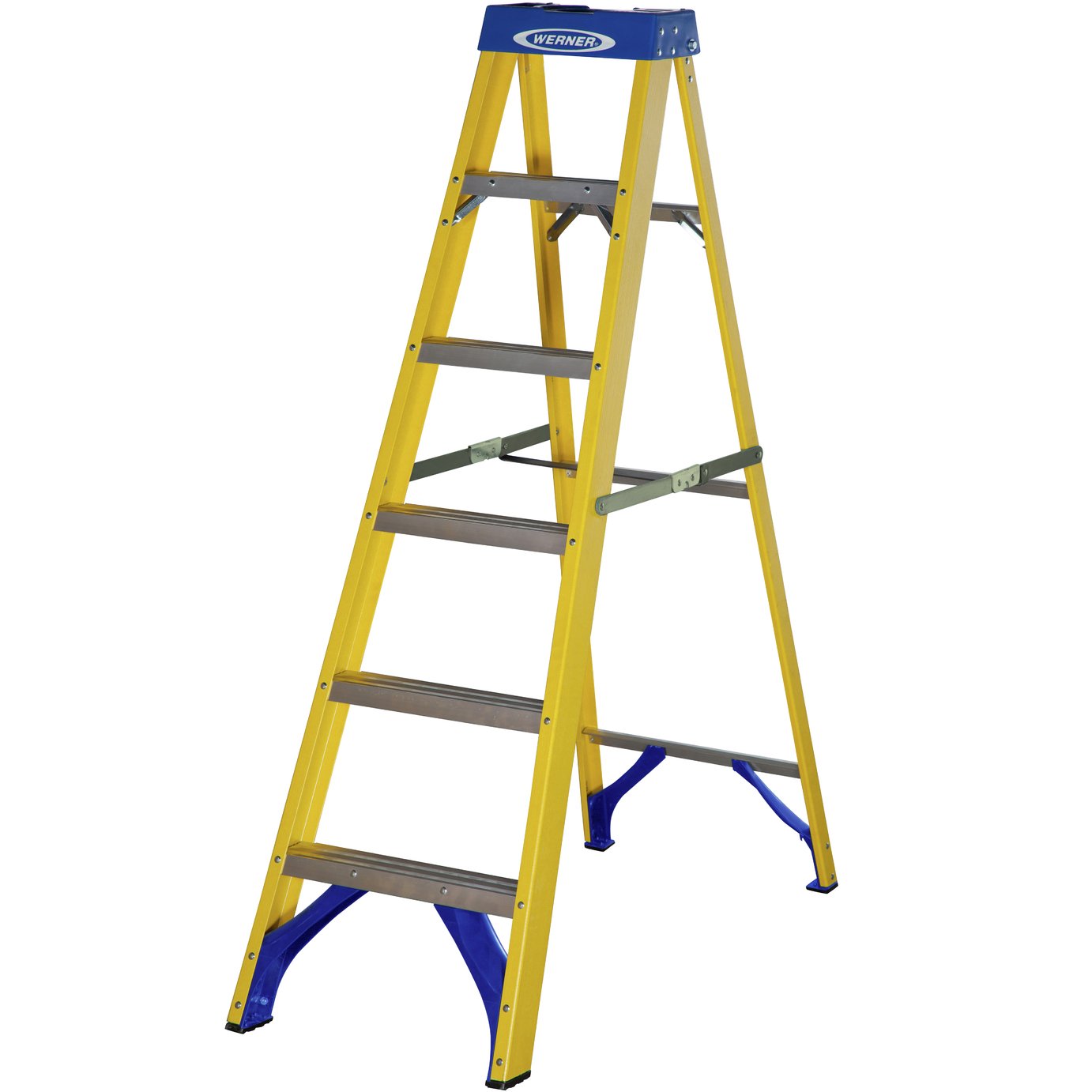 Werner 6 Tread Fibreglass Step Ladder