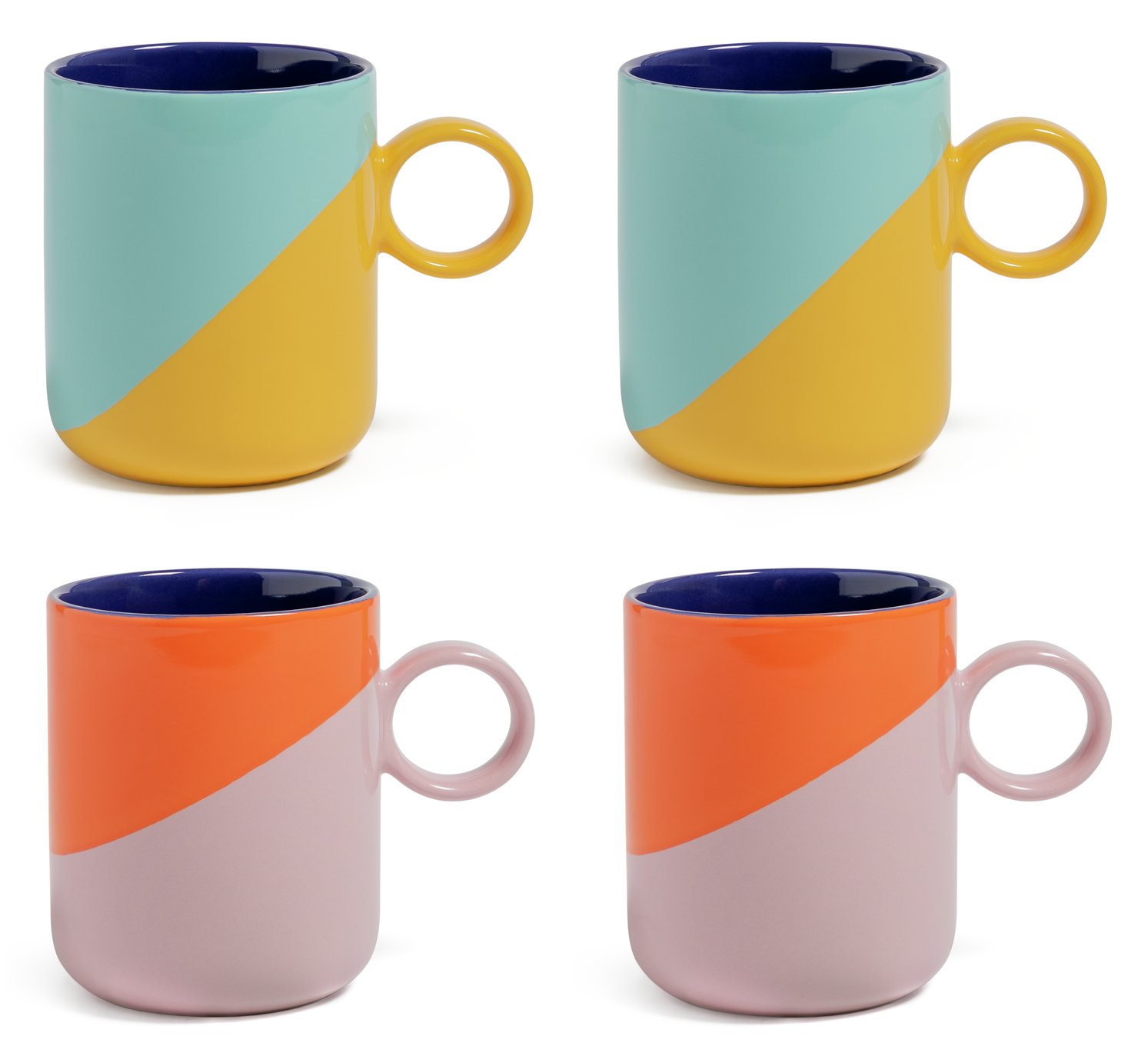 Habitat Set of 4 Mugs