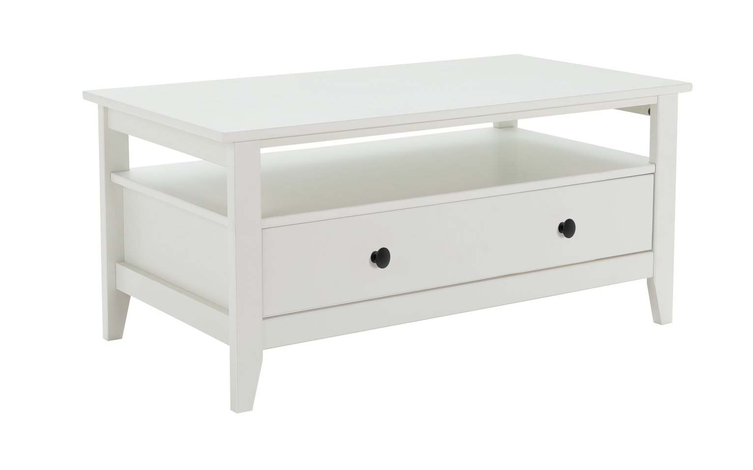 Habitat Minato 1 Drawer Coffee Table - White