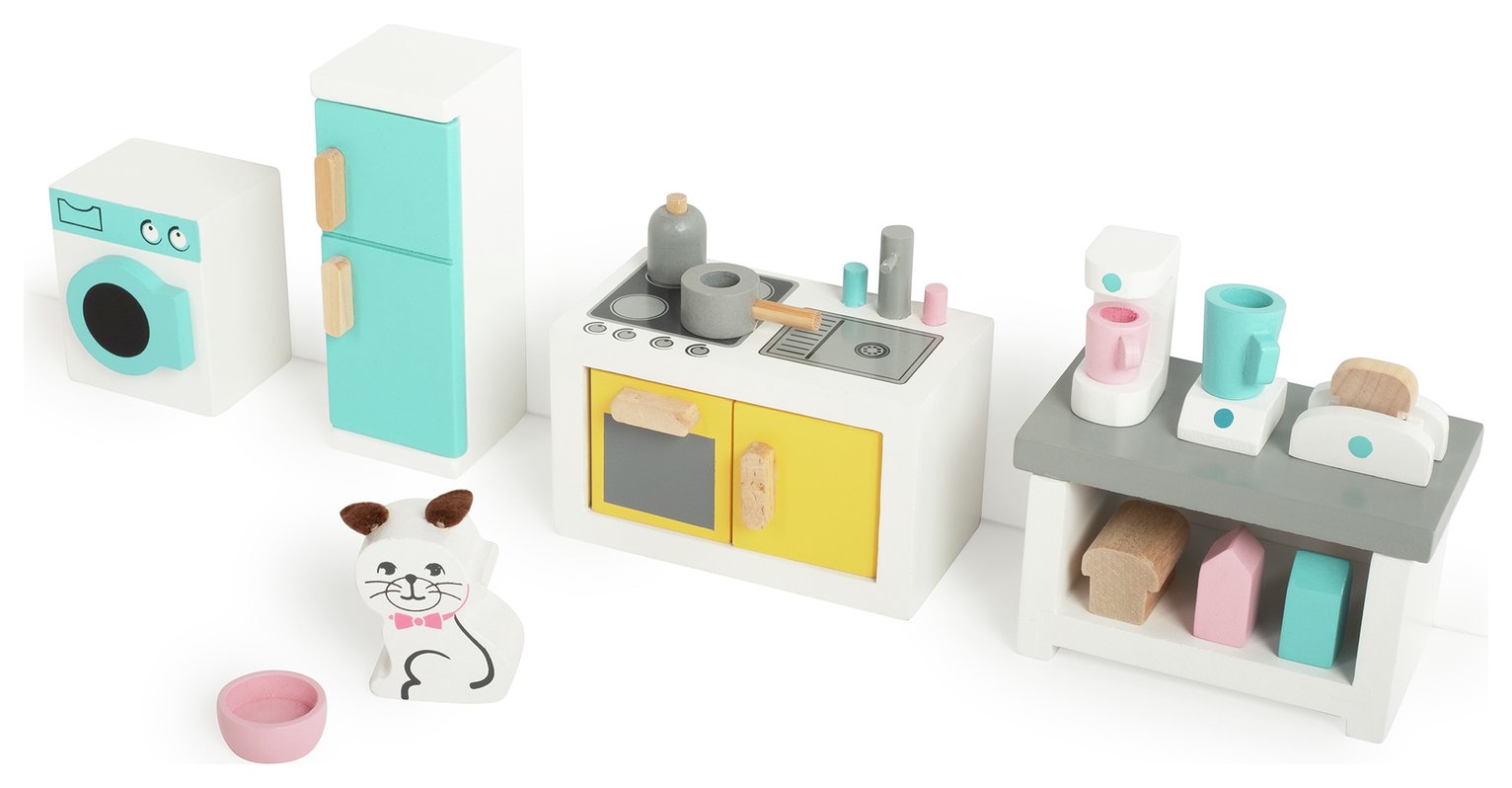 Doll House Wooden Dolls Kitchen Set review