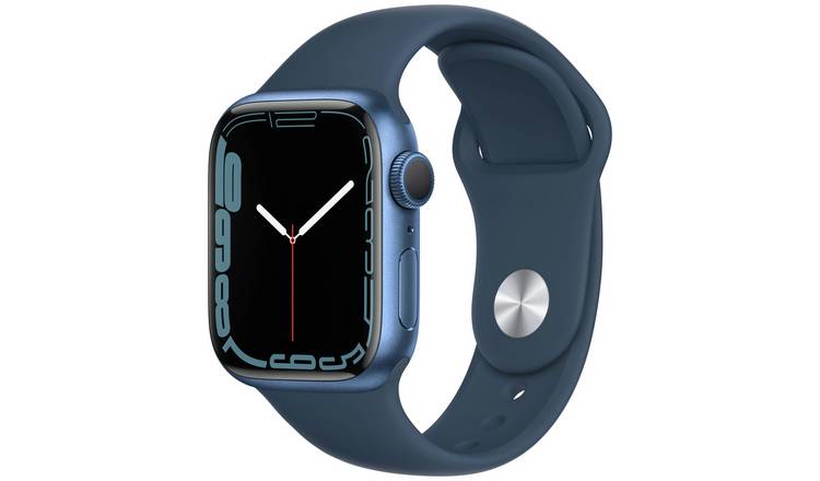 Apple Watch Series 7 GPS 45mm Blue Alu Case/Sport Band
