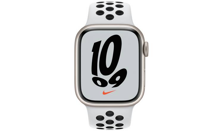 Apple Watch Nike Series 7 GPS 41mm - Starlight/ Sport Band