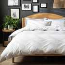 Habitat Stripe Bedding Set Grey