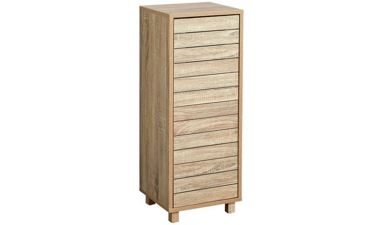 Lloyd Pascal Maia Single Door Floor Cabinet - Light Wood
