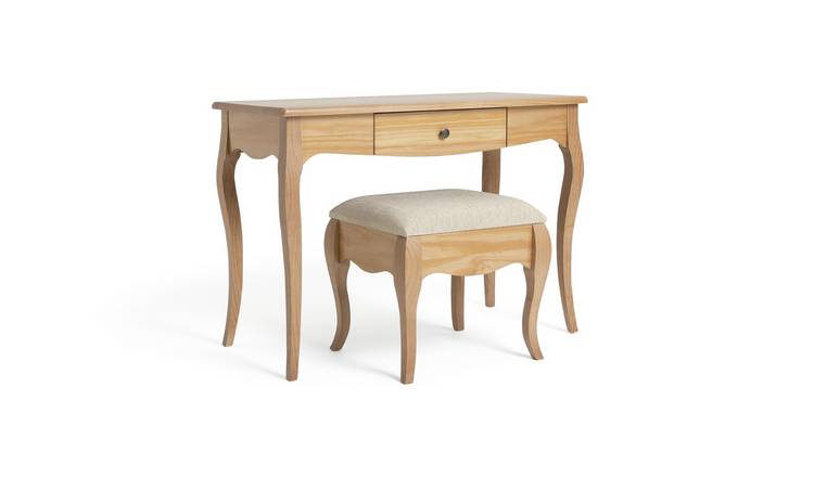 Small dressing deals table and stool